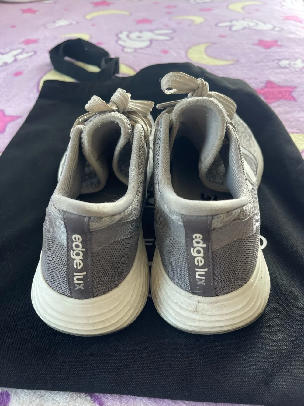 Adidas Edge Lux Gray/White Sneakers - Casual Athletic